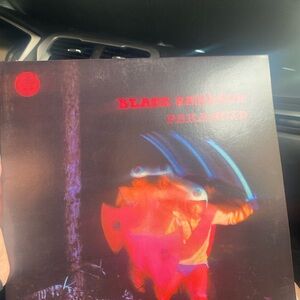 Paranoid Vinyl Record - Black and Red